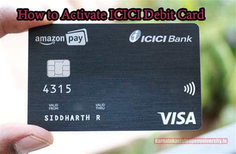 contactless debit card icici|icici debit card activation.